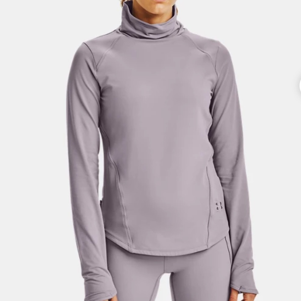 Under Armour UA HydraFuse Long Sleeve Top Moisturizing Performance Stretch NEW